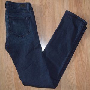 Paige Skyline Straight dark wash jeans Sz. 25